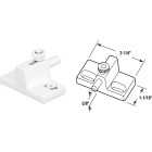 Defender Security White Slide Bolt Patio Door Lock Image 1