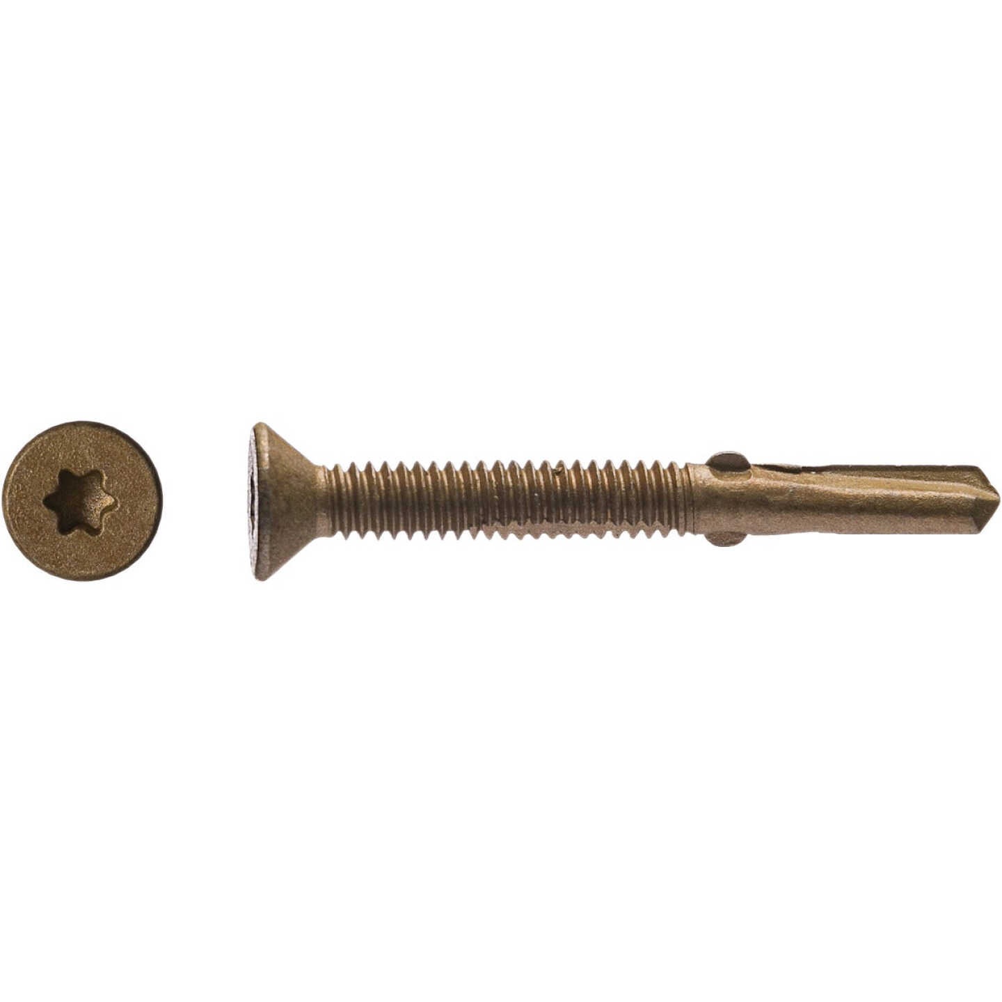 Big Timber #12 x 2-1/2 In. Flat Head Self-Drilling Wood to Metal Screw (5 Lb.) Image 2