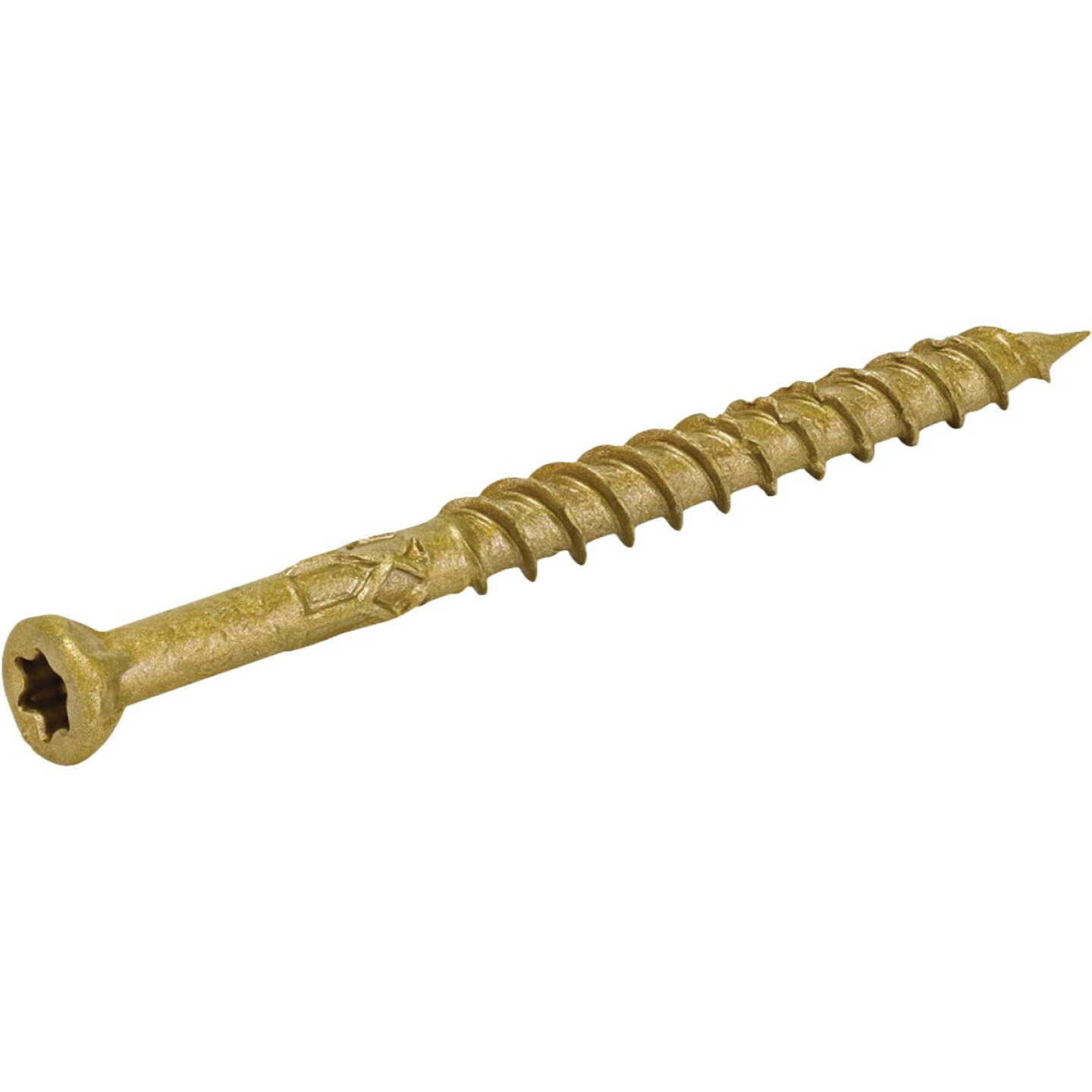 Hillman PowerPro #8 x 2-1/2 In. Premium Bronze Exterior Trim Screw (119-Count) Image 2