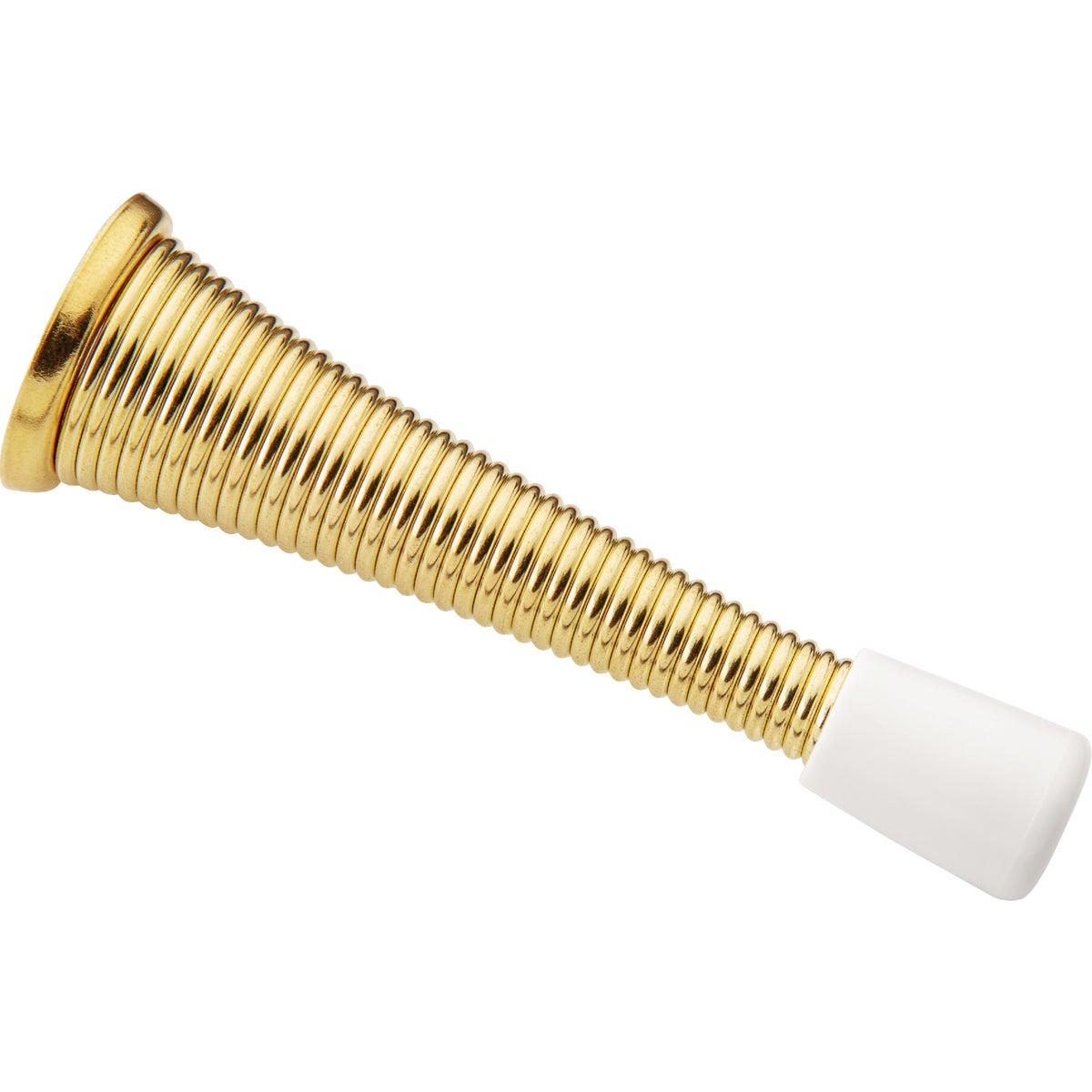 National Hardware 3 In. Brass Spring Door Stop (5-Pack)
