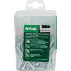 SPAX #8 x 2 In. T10 Plus Cylindrical Head HCR (Exterior Rated) White Trim Screw (100-Count) Image 5