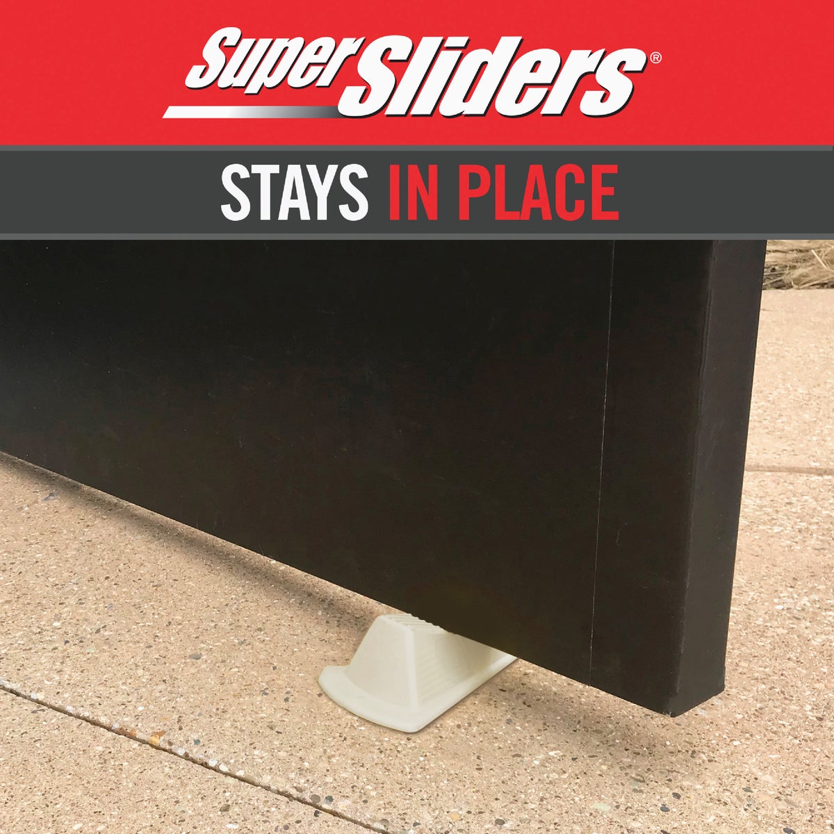 Super Sliders Heavy Duty Almond Doorstop Image 3
