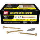 Grip-Rite 2 In. x 8 ga Star Drive Dual Flat Head Coarse Thread Yellow Zinc Coated General Construction Screw (1 Lb.) Image 1