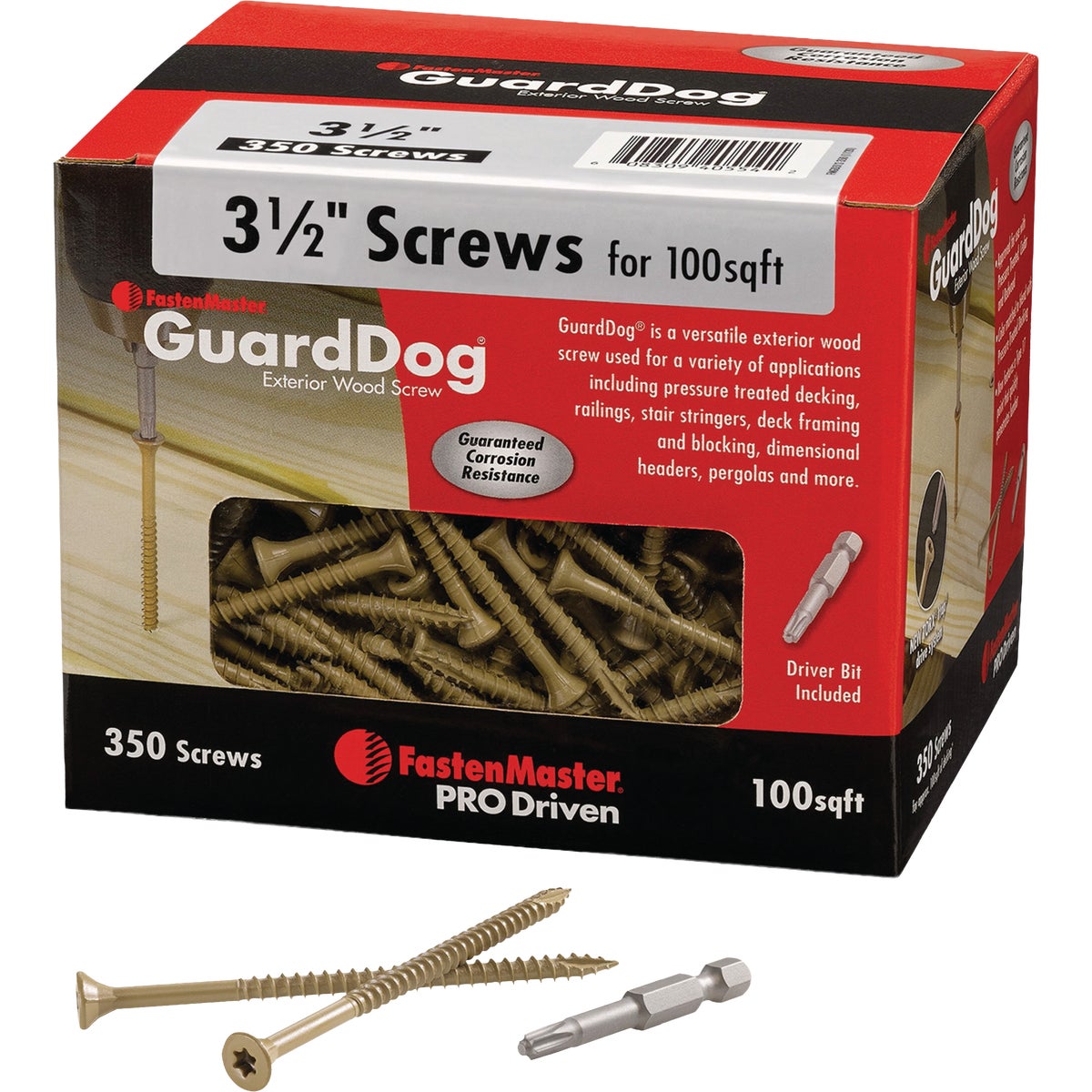 FastenMaster GuardDog 3-1/2 In. Deck Screw (350-Count)