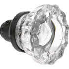Defender Security 2 In. Bronze Fluted Glass Door Knob Image 3