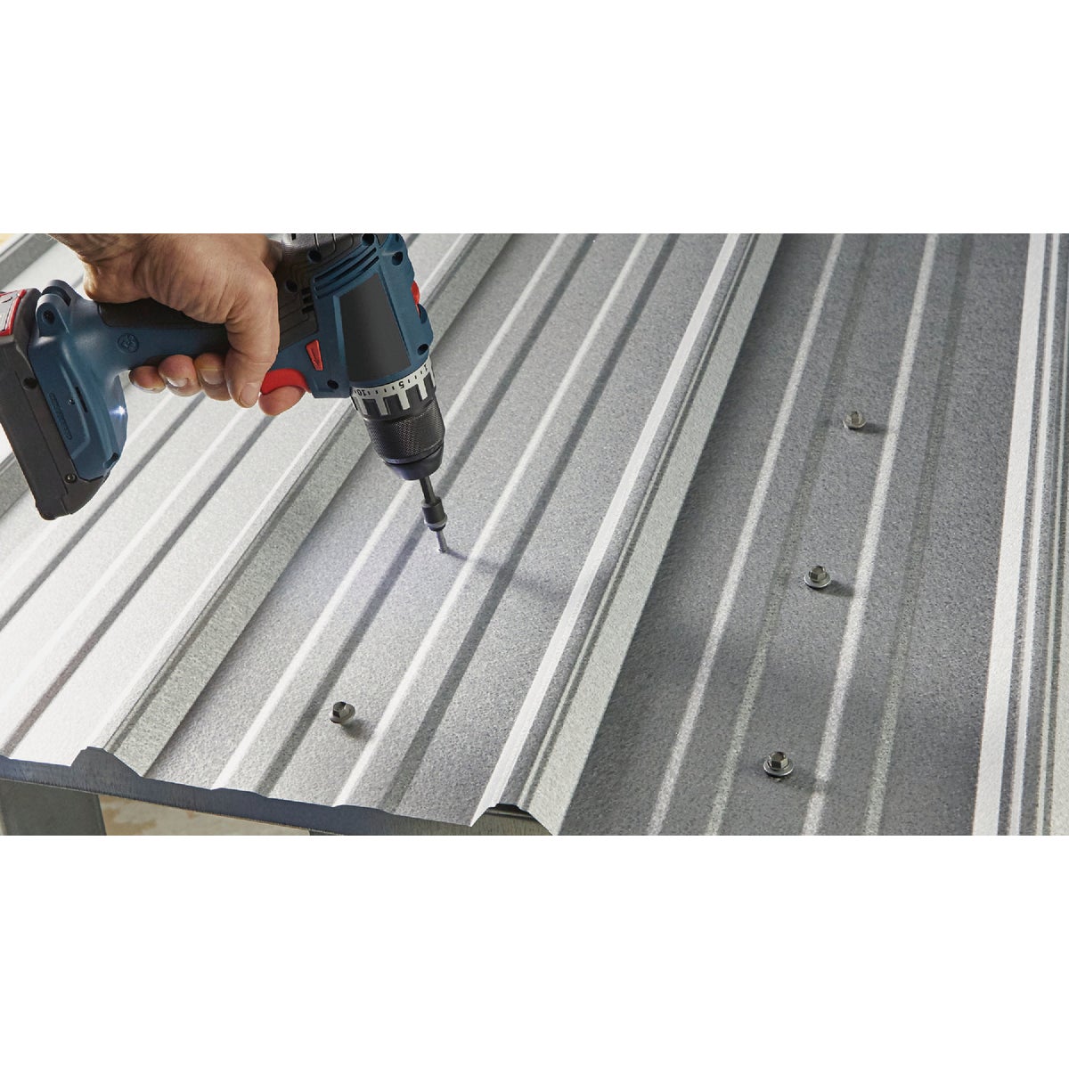 Teks Elite #10 x 1-1/2 In. Hex Washer Head Sharp Point Metal to Wood Roofing Screw (300-Count) Image 2