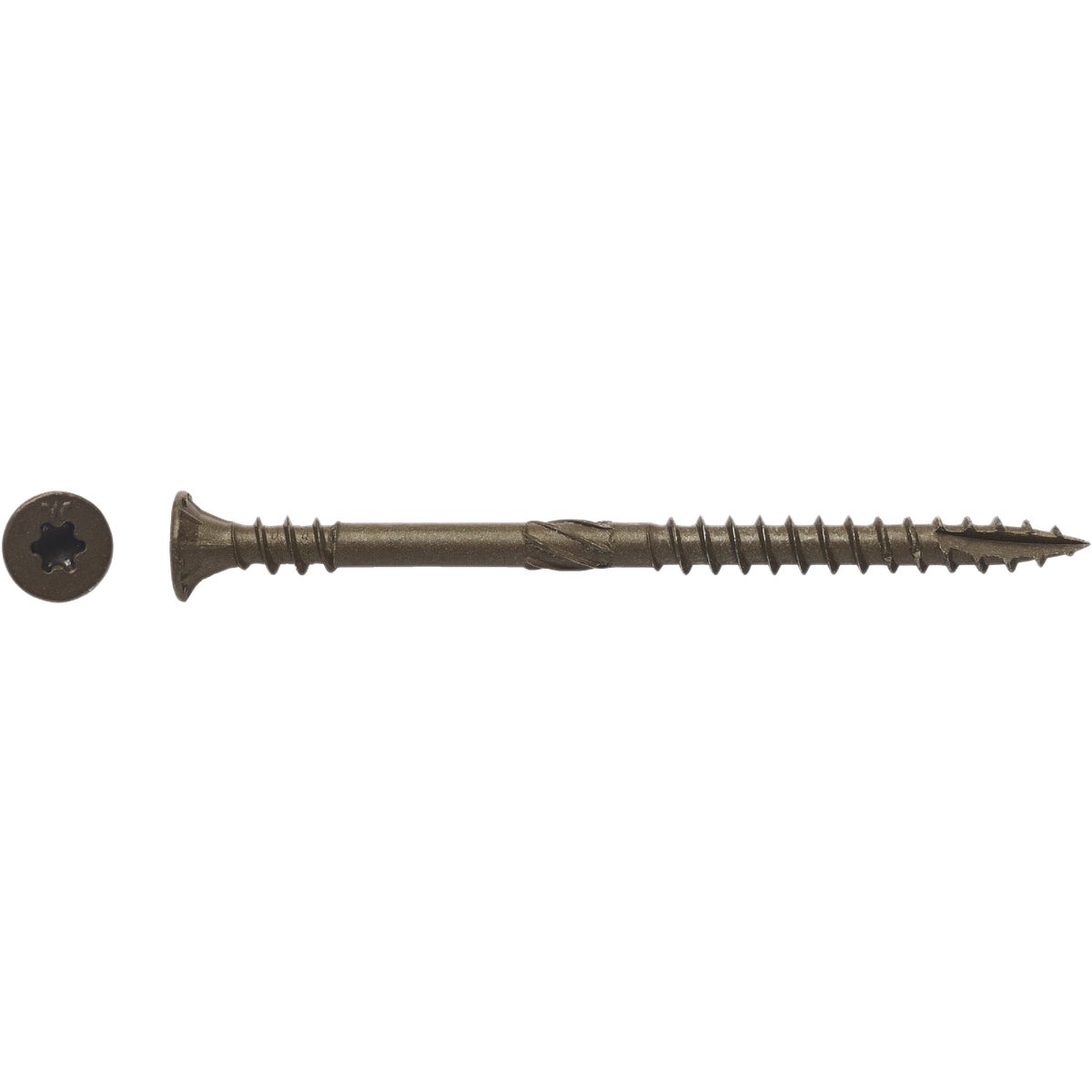 Big Timber #10 x 2-5/8 In. Star Drive Flat Head Soft Wood Screws (350-Count) Image 2