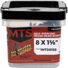 Big Timber #8 x 1-5/8 In. Modified Truss Head Drill Point Metal Screw (1 Lb.) Image 1