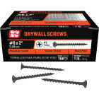Grip-Rite #6 x 2 In. Coarse Thread Black Phosphate Drywall Screw (1 Lb.) Image 1
