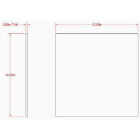 Hillman SteelWorks 1/4 In. x 12 In. x 12 In. Weldable Hot-Rolled Solid Steel Sheet Image 2