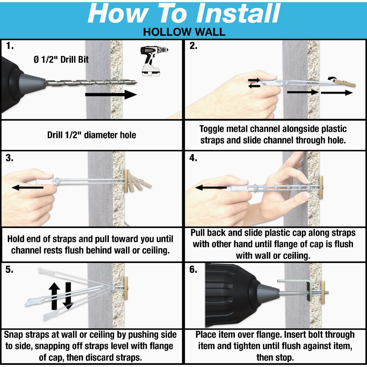 Toggler Snaptoggle 3/16-24 x 2 In. Toggle Bolt (100-Count) Image 6