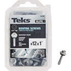 Teks Elite #12 x 1 In. Hex Washer Head Drill Point Metal to Wood Roofing Screw (80-Count) Image 1