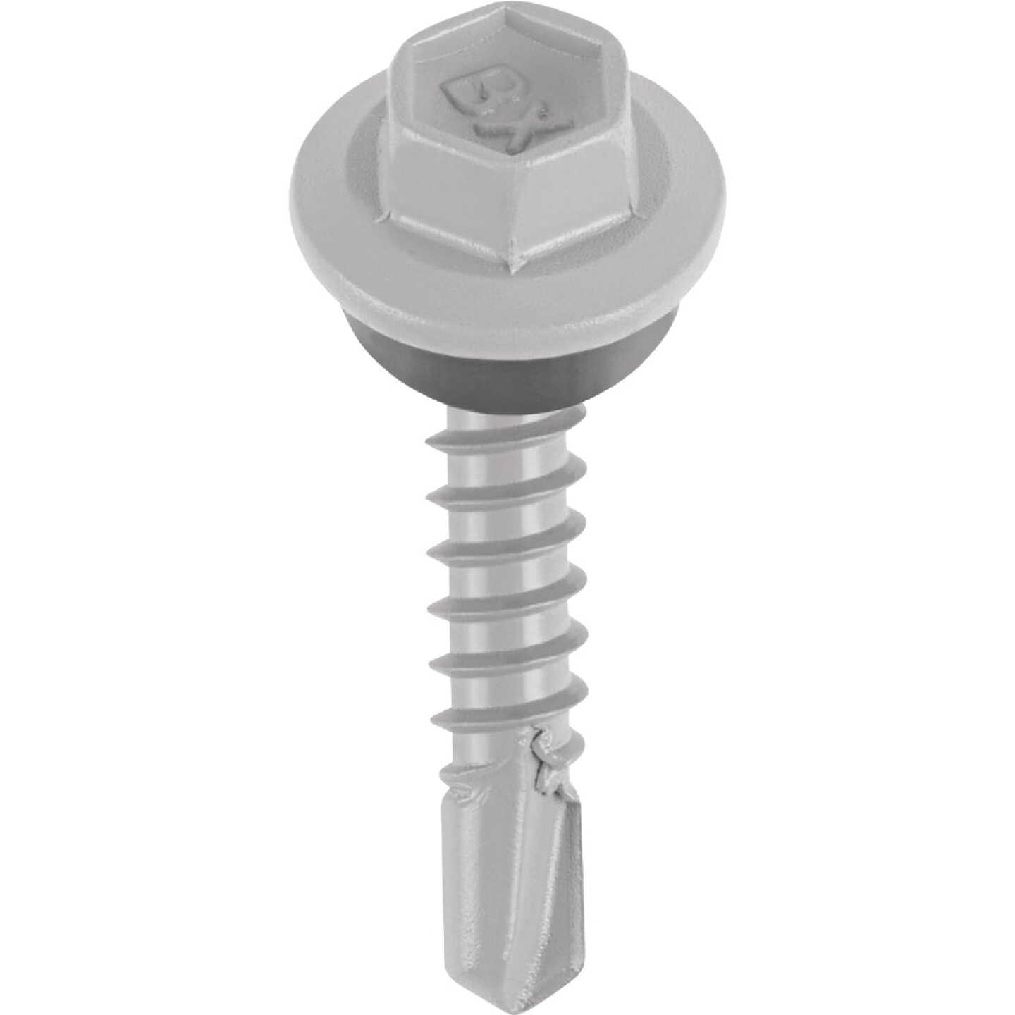 Teks Elite #12 x 1 In. Hex Washer Head Drill Point Metal to Wood Roofing Screw (80-Count) Image 5