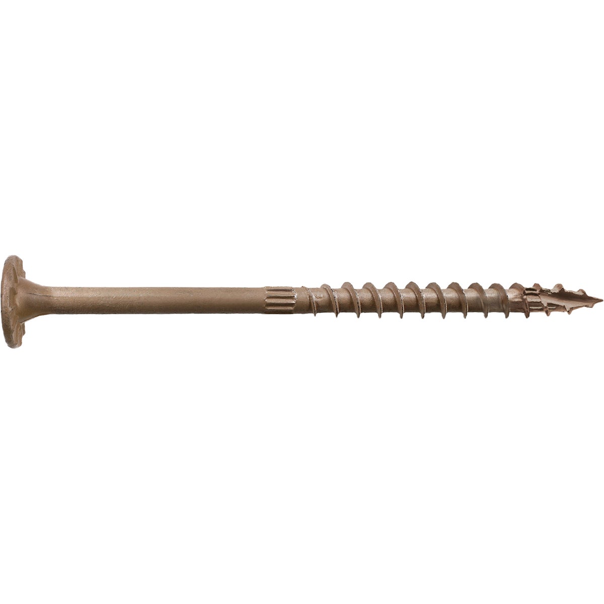 Simpson Strong-Tie Strong-Drive SDWS 5 In. x 0.220 In. T40 (Exterior Grade) Tan Timber Screw Image 1
