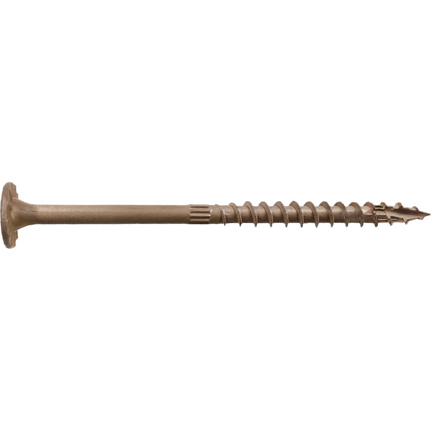 Simpson Strong-Tie Strong-Drive SDWS 5 In. x 0.220 In. T40 (Exterior Grade) Tan Timber Screw Image 1