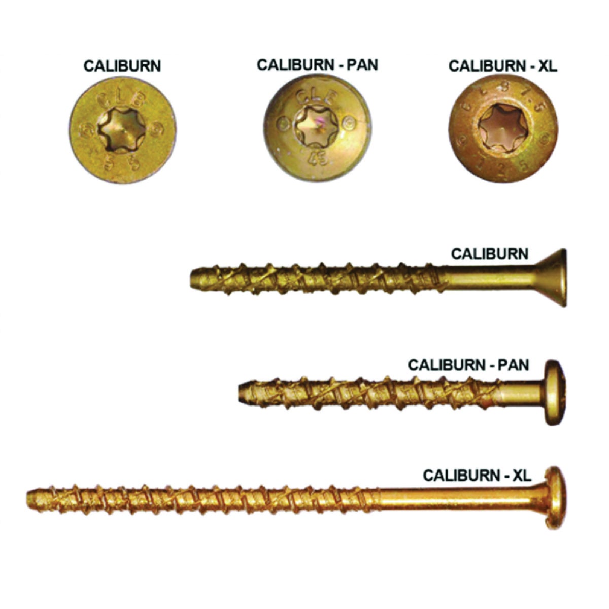 GRK Caliburn 19/64 In. x 3-1/2 In. Star-Drive XL Concrete Screws (400-Count) Image 2