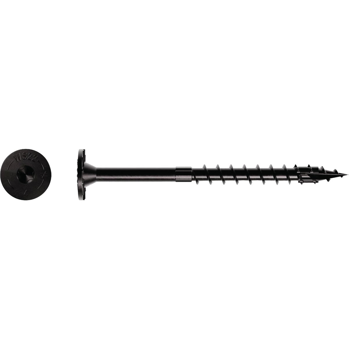 Simpson Strong-Tie Strong-Drive SDWS 0.220 In. x 6 In. T40 Tan Timber (Exterior Grade) Screw (50-Count)