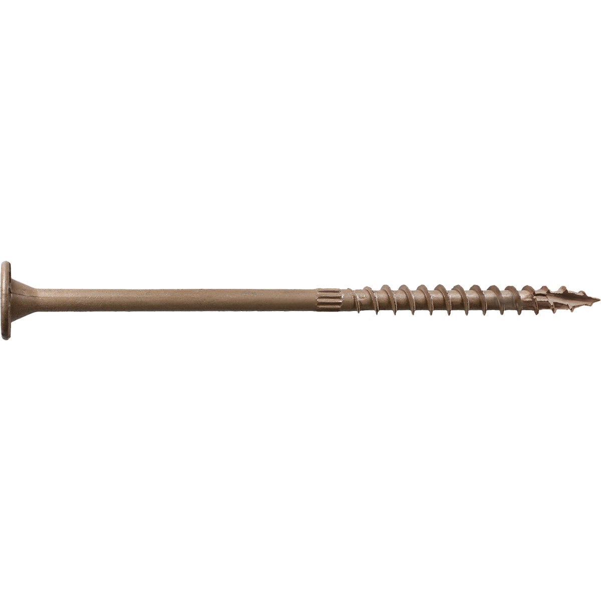 Simpson Strong-Tie Strong-Drive SDWS 6 In. x 0.220 In. T40 (Exterior Grade) Tan Timber Screw Image 1