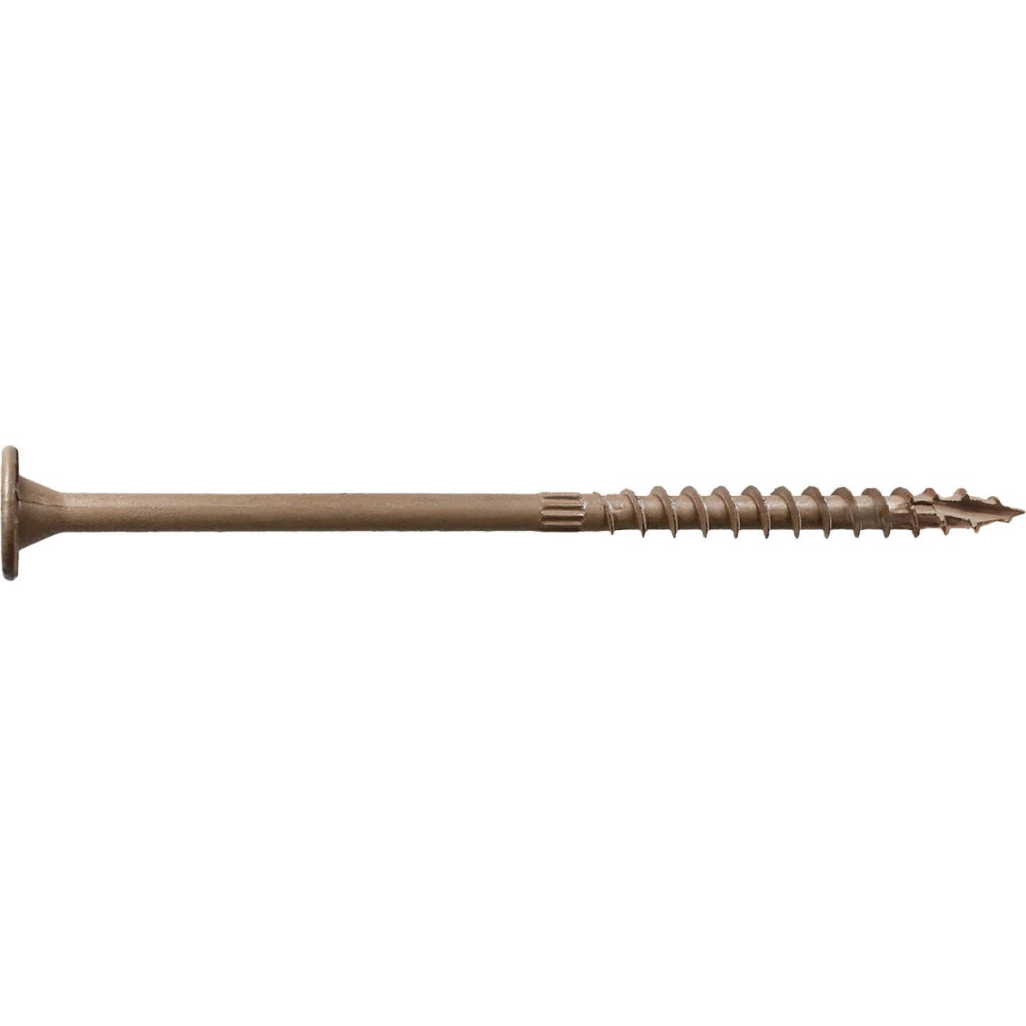 Simpson Strong-Tie Strong-Drive SDWS 6 In. x 0.220 In. T40 (Exterior Grade) Tan Timber Screw Image 1