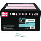 Grip-Rite 1-1/4 In. x 11 ga Smooth Shank Flat Head Electrogalvanized Roofing Nail (50 Lb.) Image 1