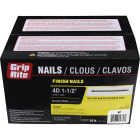 Grip-Rite 1-1/2 In. x 4d Bright Finishing Nails (3150-Count) Image 1
