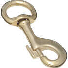 National Hardware 1-1/4 In. x 5 In. Bronze Bolt Swivel Round Eye Snap Image 1