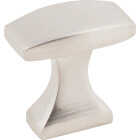 KasaWare 1-1/8 In. Overall Length Satin Nickel Transitional Knob (10-Pack) Image 1