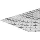 Hillman SteelWorks 0.100 In. x 24 In. x 24 In. Aluminum Tread Plate Image 1