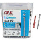 GRK RT #9 x 2-1/2 In. Star Drive Stainless Steel Composite Screw (365-Count) Image 2
