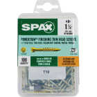SPAX #8 x 1-1/4 In. T10 Plus Cylindrical Head HCR (Exterior Rated) Yellow Trim Screw (100-Count) Image 6