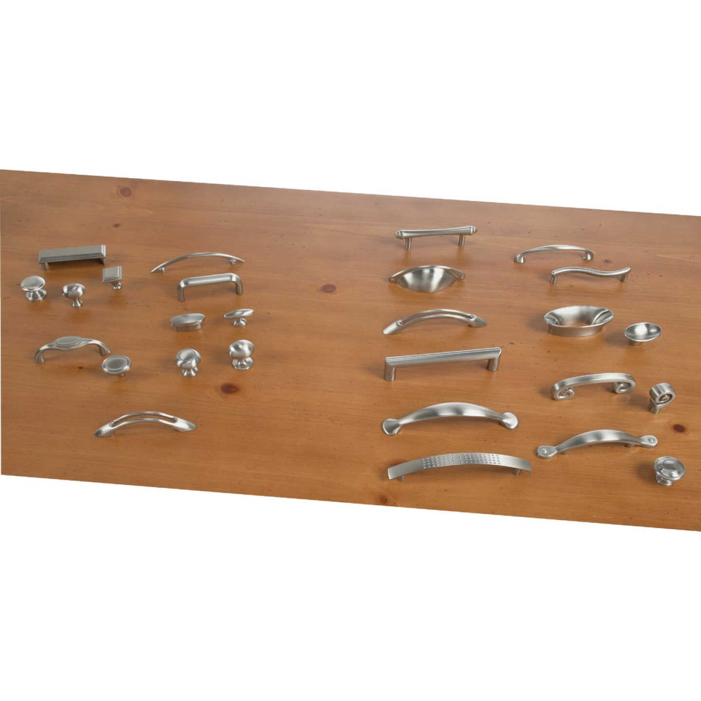 Amerock 2.5 In. Satin Nickel Cup Cabinet Drawer Pull Image 2