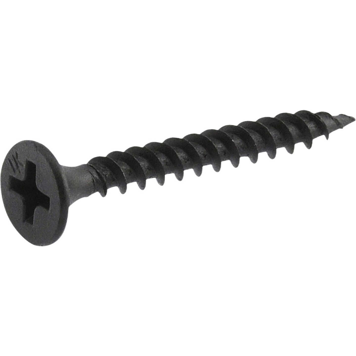 Hillman Fas-N-Tite #6 x 1-5/8 In. Fine Thread Black Phosphate Drywall Screw (950-Count) Image 1