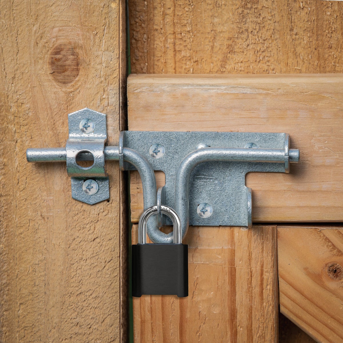 National Hardware Galvanized Sliding Bolt Door Gate Latch Image 2