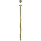 SPAX #8 x 3-1/8 In. T10 Plus Cylindrical Head HCR (Exterior Rated) Yellow Trim Screw (100-Count) Image 1
