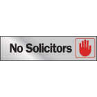 Hy-Ko 2x8 No Solicitors Sign Image 1