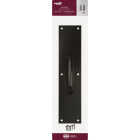 National Hardware Oil Rubbed Bronze Pull Plate Image 2