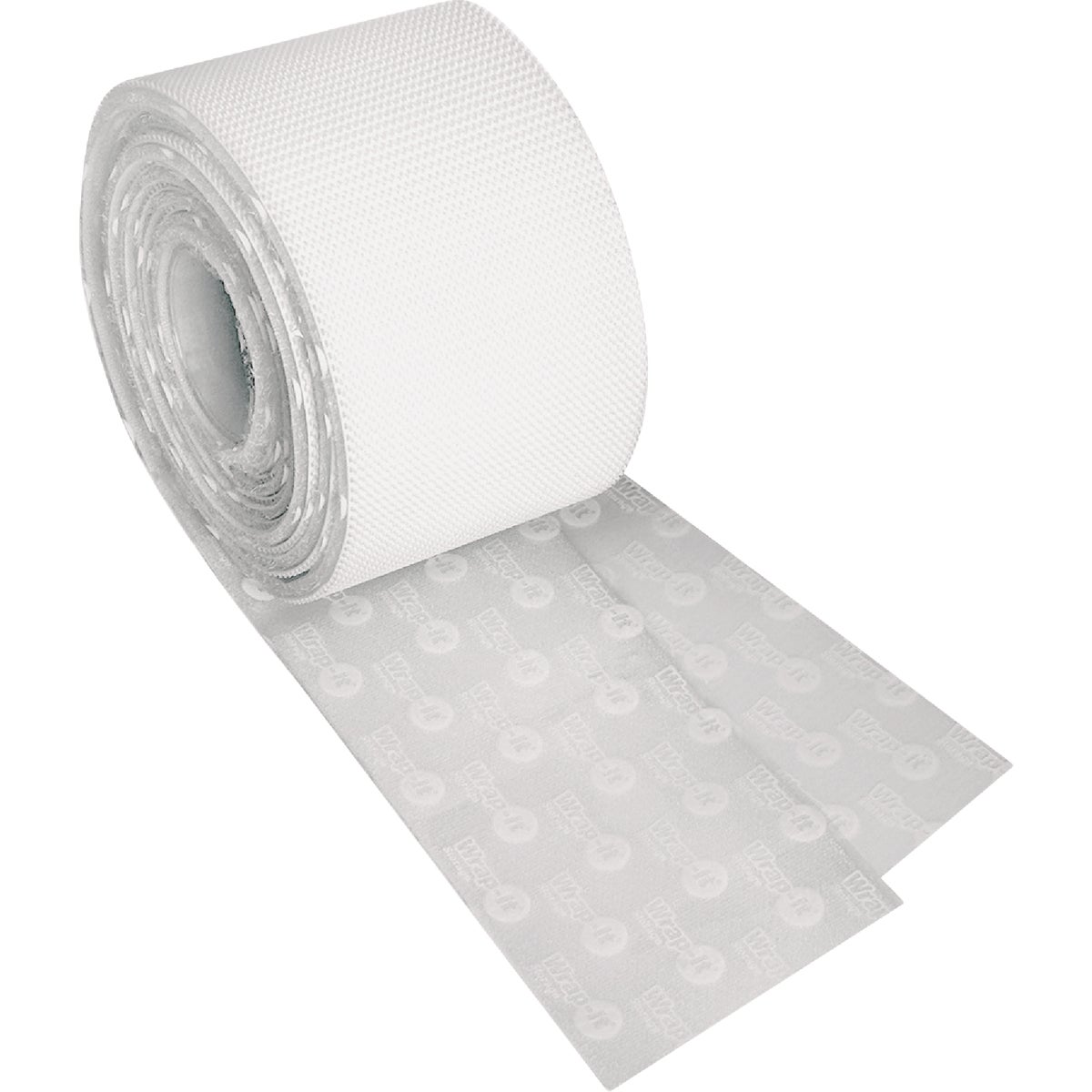 Wrap-It Storage Stick 'Em 2 In. x 4 Ft. Industrial Strength White Hook & Loop Roll