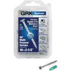 GRK R4 #10 x 2-1/2 In. Star Drive Stainless Steel Multi-Purpose Wood Screw (80-Count) Image 1
