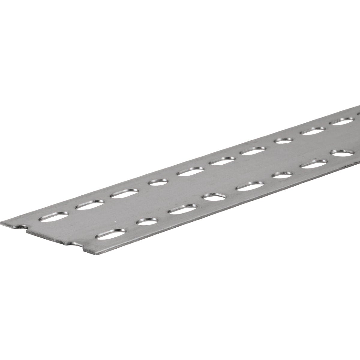 Hillman SteelWorks 2-13/16 In. x 3 Ft. 14 ga Zinc Plated Slotted Strapping