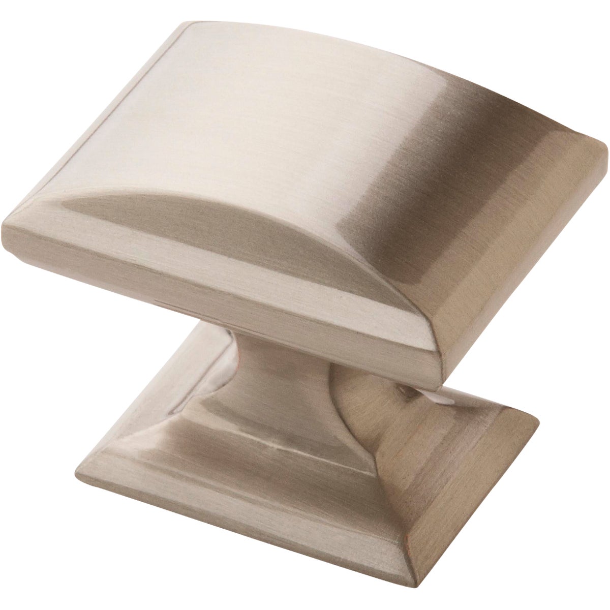 Amerock Candler Rectangle Satin Nickel Cabinet Knob (5-Pack) Image 1