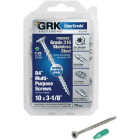 GRK R4 #10 x 3-1/8 In. Star Drive Stainless Steel Multi-Purpose Wood Screw (70-Count) Image 1
