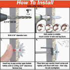 Toggler Snaptoggle #8 x 1-3/4 In. Zinc-Plated Steel Toggle Bolts (5-Count) Image 5