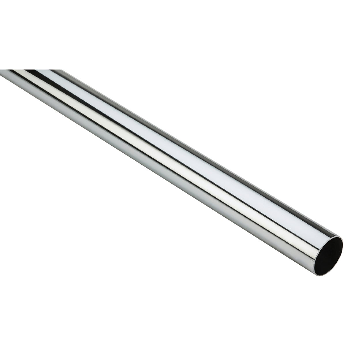 Stanley Home Designs 8 Ft. x 1-5/16 In. Cut-to-Length Closet Rod, Chrome Image 1