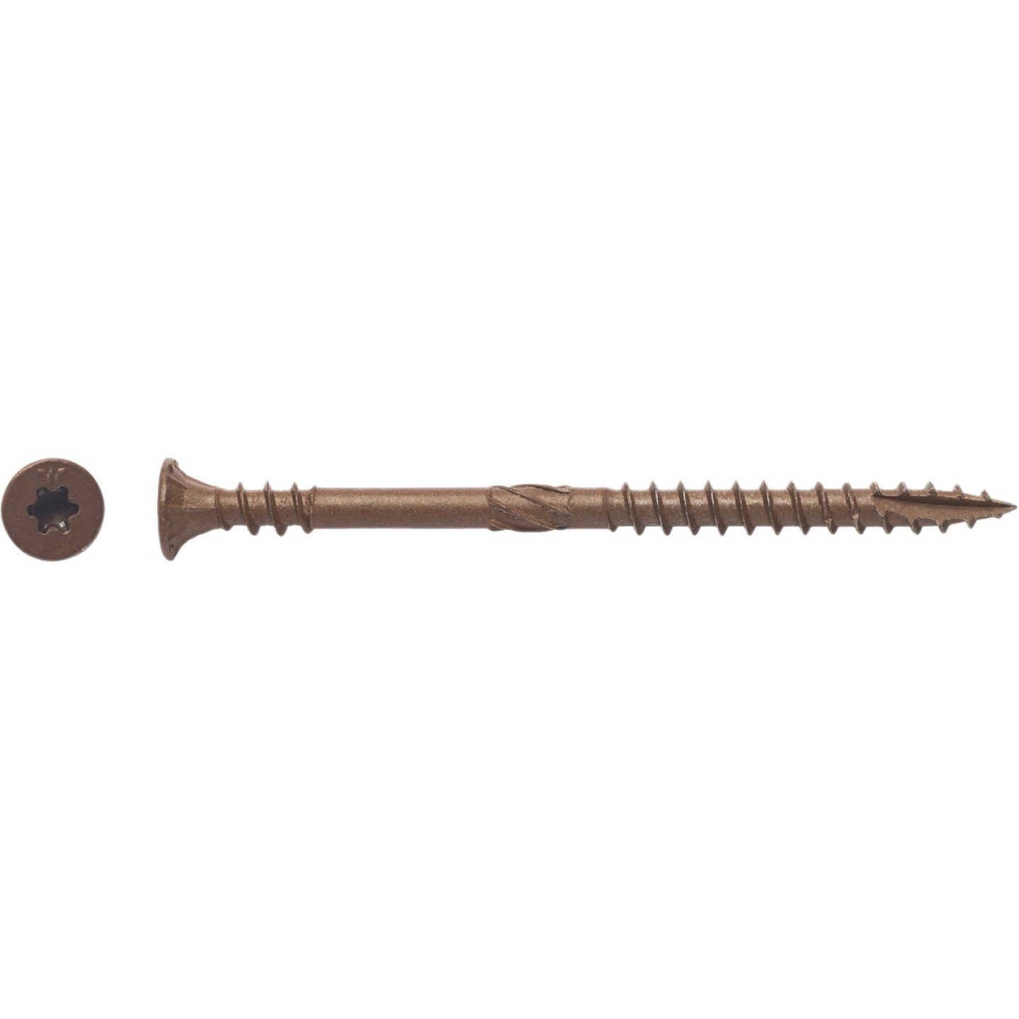 Big Timber #10 x 3-1/8 In. Star Drive Flat Head Soft Wood Screws (350-Count) Image 2