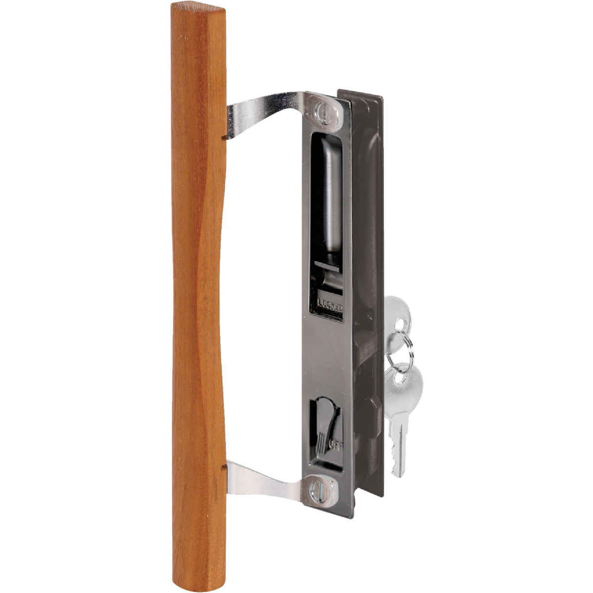 Prime-Line Flush Mount Hook Sliding Patio Door Handle Set Image 3
