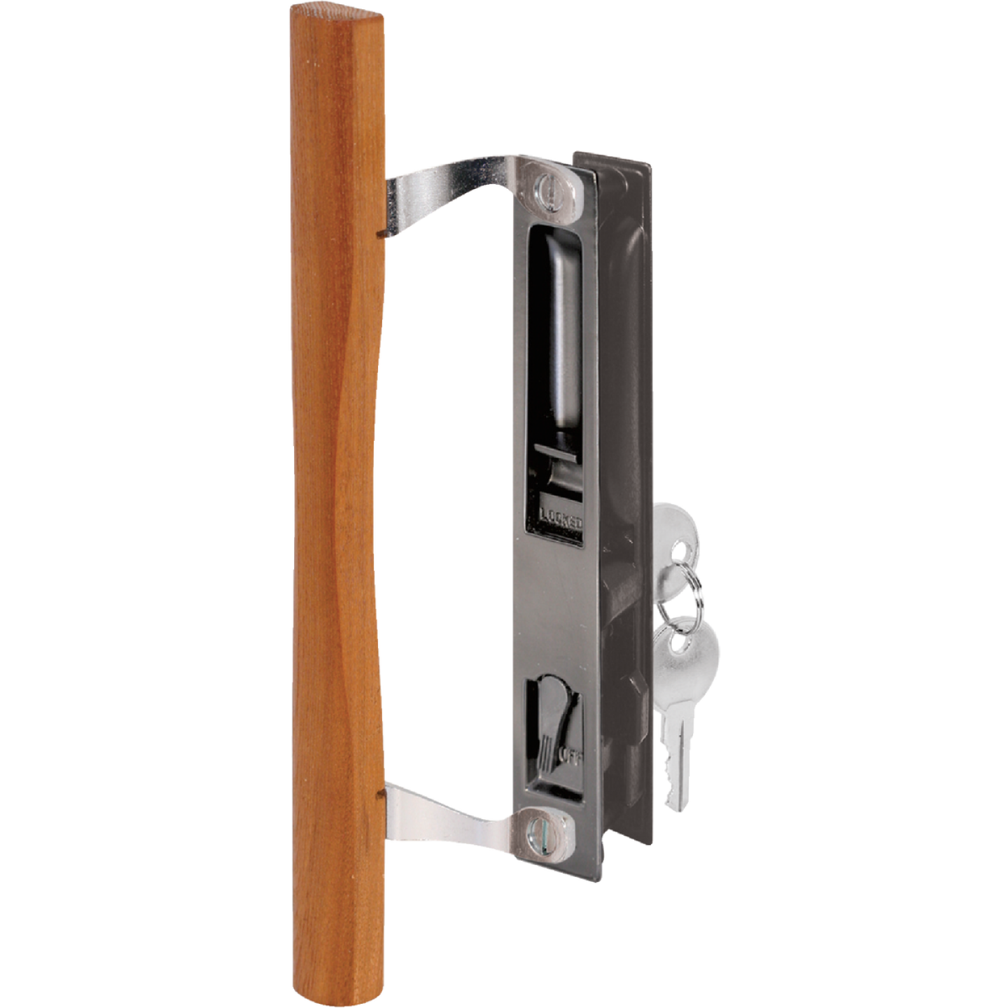 Prime-Line Flush Mount Hook Sliding Patio Door Handle Set Image 3