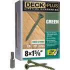 Hillman Deck Plus #8 x 1-5/8 In. Green Deck Screw (147-Count) Image 1