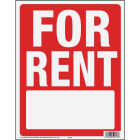 Hy-Ko 14x18 In. for Rent Sign With Frame Image 1