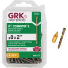 GRK RT #8 x 2 In. Star Drive Composite Screw (100-Count) Image 1