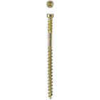 SPAX #8 x 2-1/2 In. T10 Plus Cylindrical Head HCR (Exterior Rated) Yellow Trim Screw (100-Count) Image 1